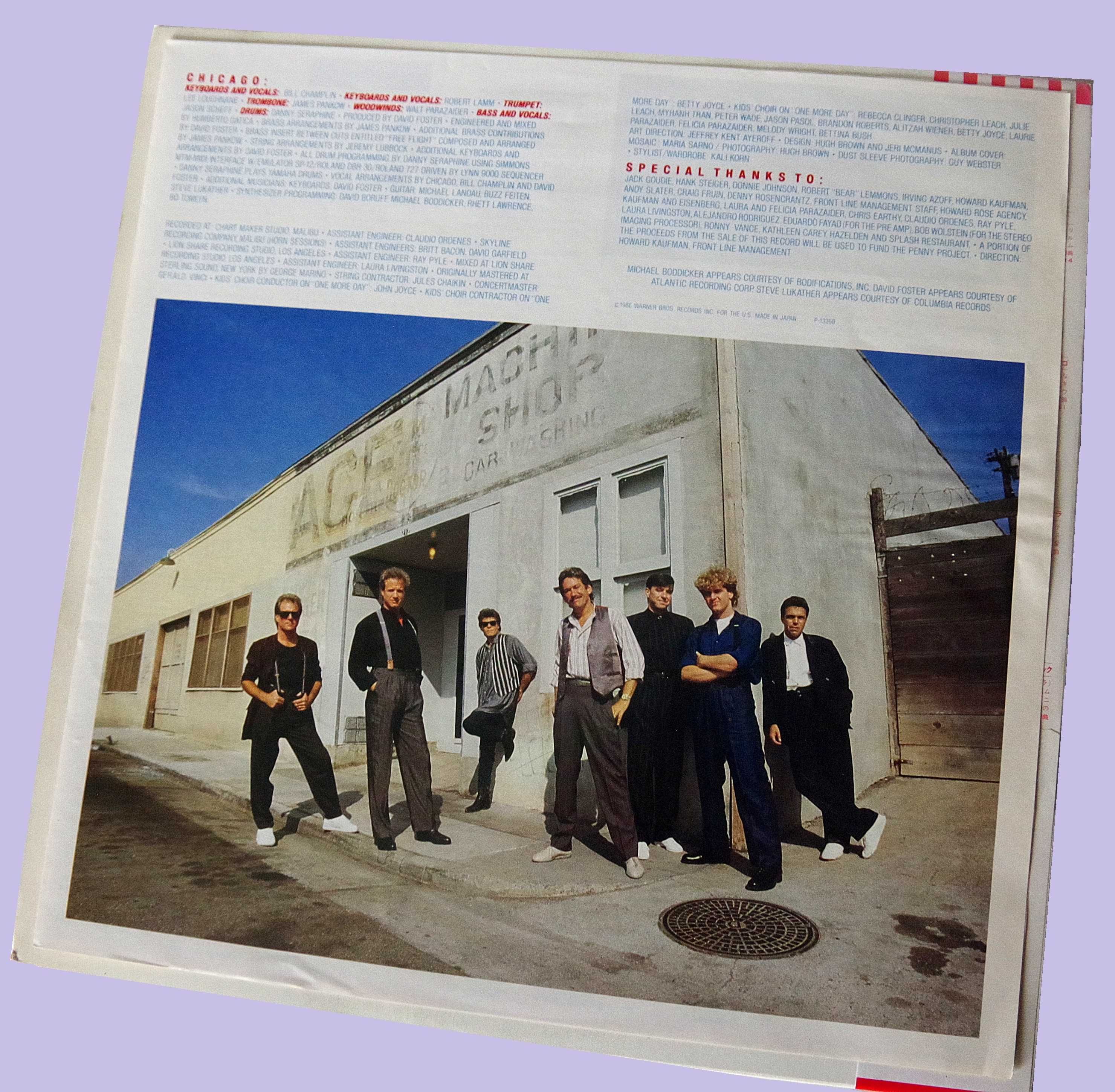 Chicago 18 - w i n y l - LP 1986 JAPAN