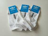 Skarpetki stopki Adidas cena trzy pary damskie