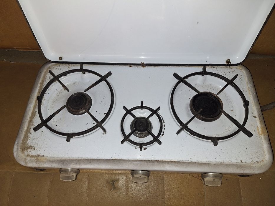 Fogão portatil campismo 3 bicos