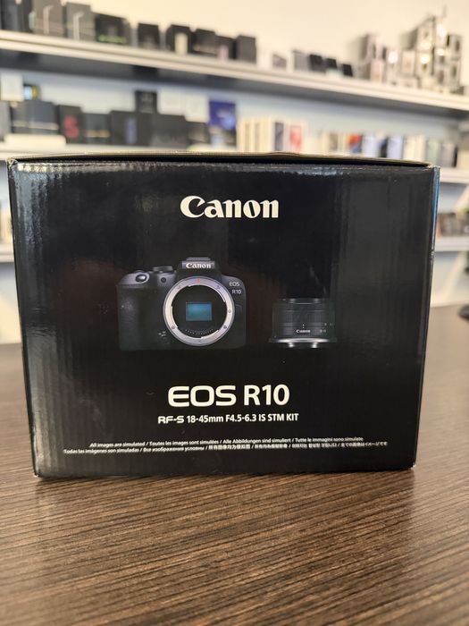 Aparat Canon EOS R10 + RF-S 18-45mm Poznań Długa 14