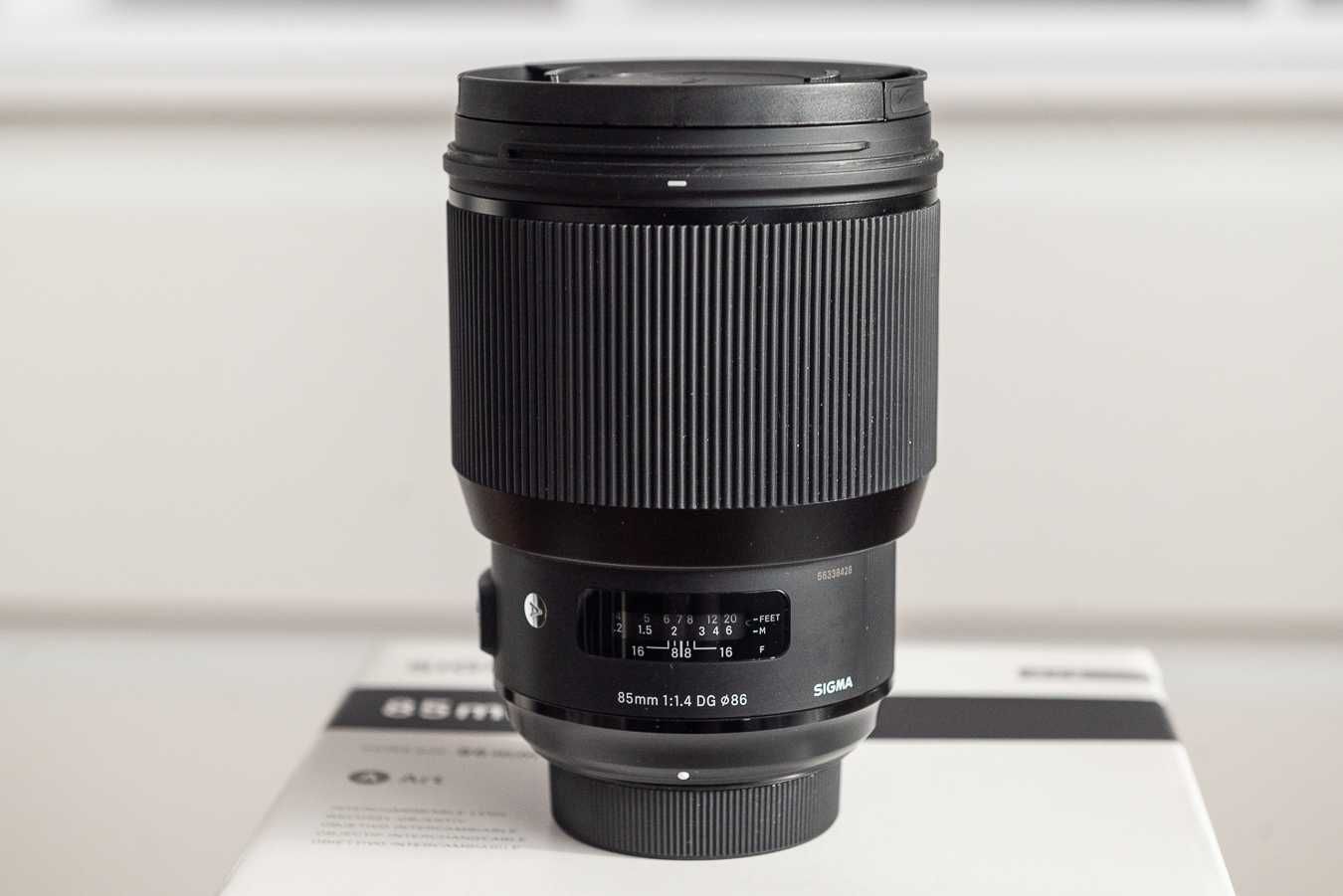 Obiektyw Sigma ART 85mm f/1.4 DG do Nikon+ filtr UV K&F Concept