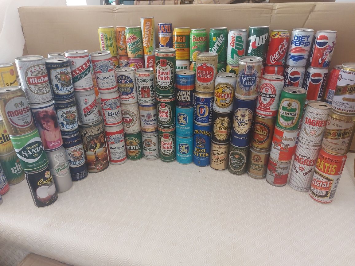 Latas de coleção