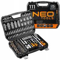 Набор инструментов NEO Tools 1/4", 1/2" 111 шт. (08-910)
