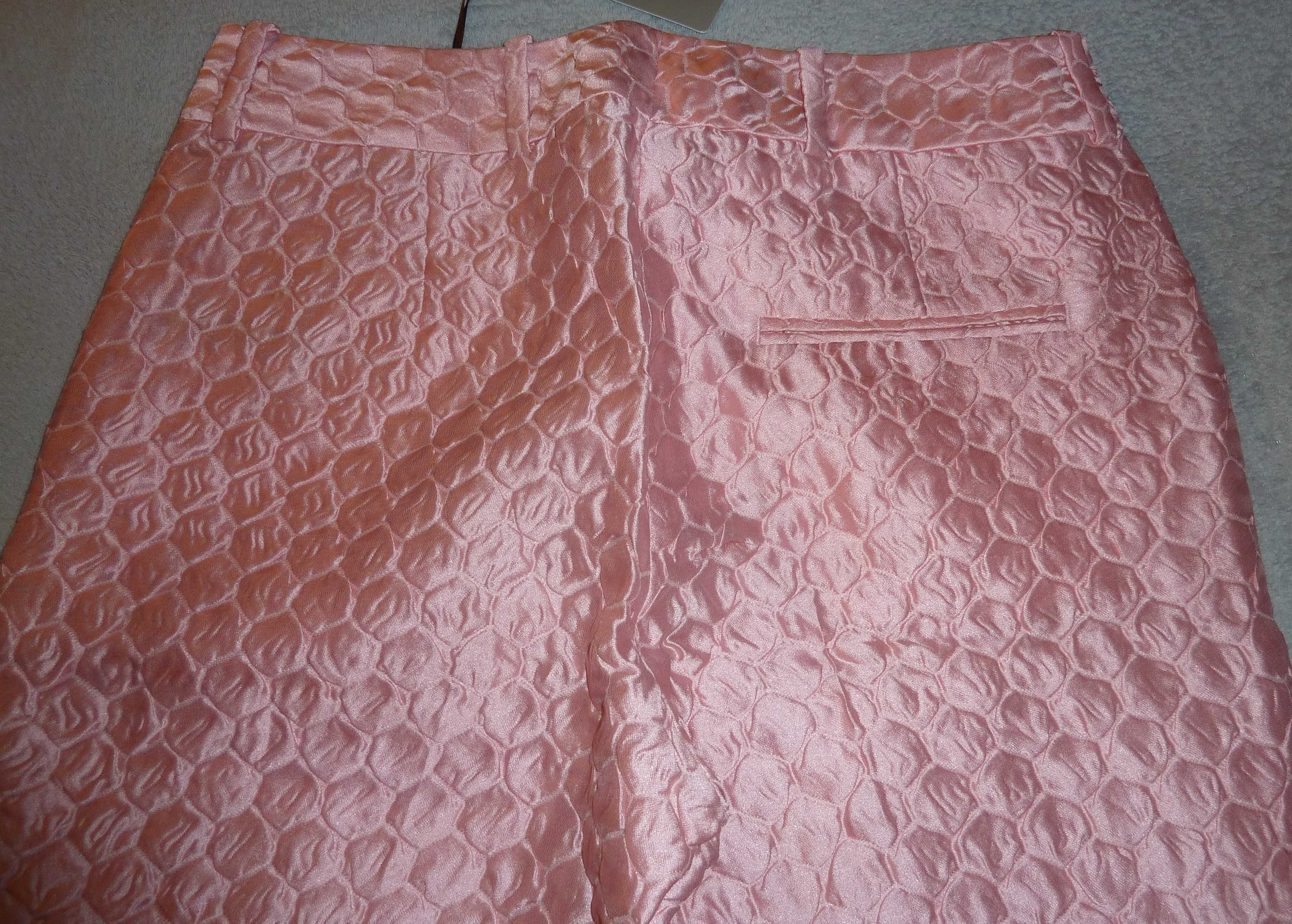 Calças novas mistura com seda Ermanno Scervino 42 IT / M