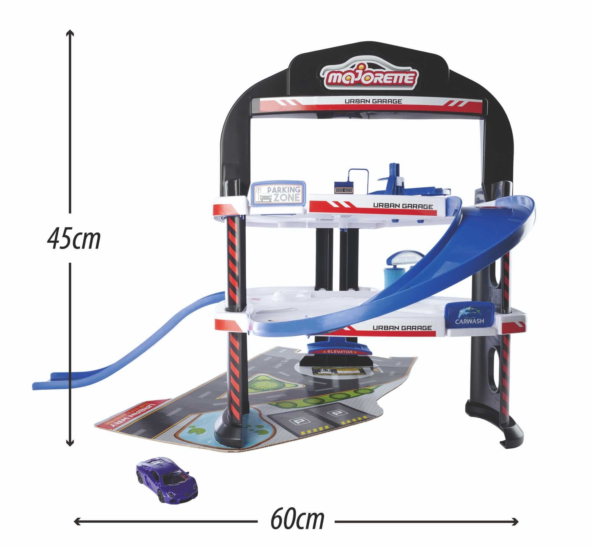 Ігровий набір Majorette Міський гараж 3 поверхи (2059985)
