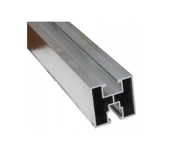 Profil aluminiowy do  fotowoltaiki 40X40 SZYNA 6,6 m