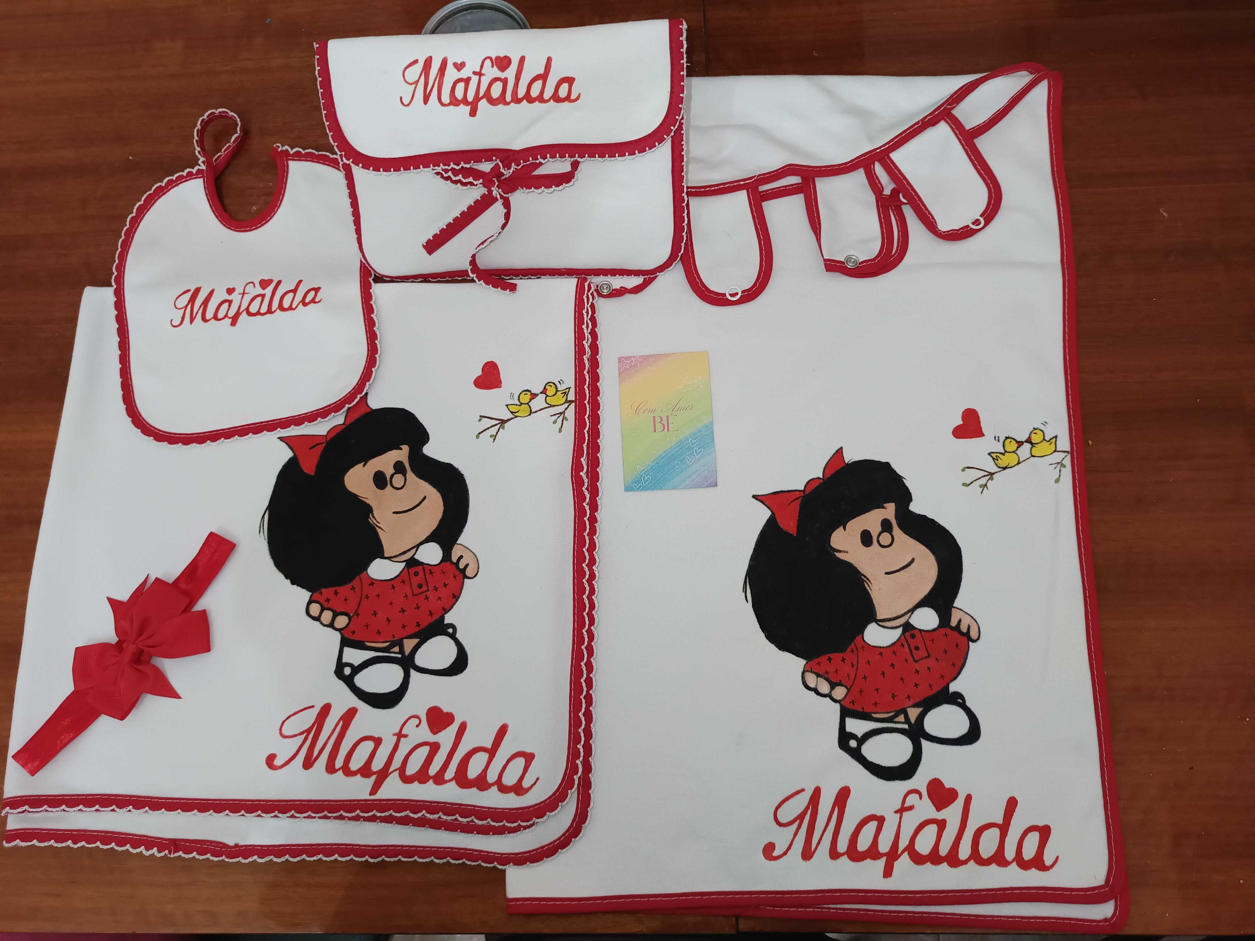 Artigos de bebé personalizados