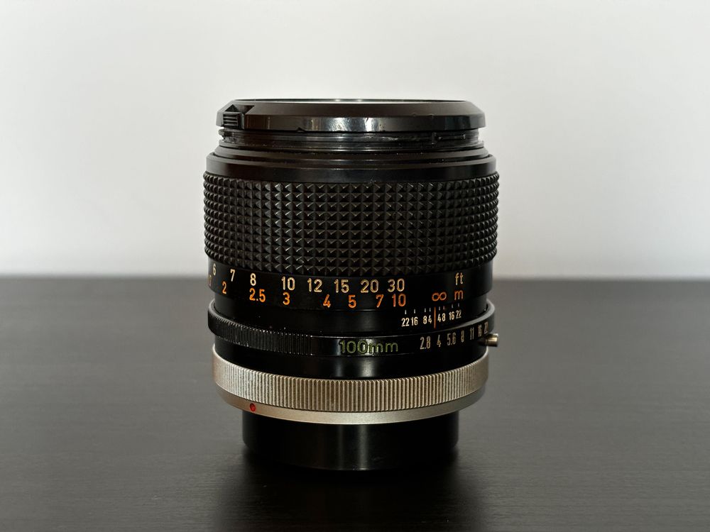 Canon FD 100mm 2.8 SSC