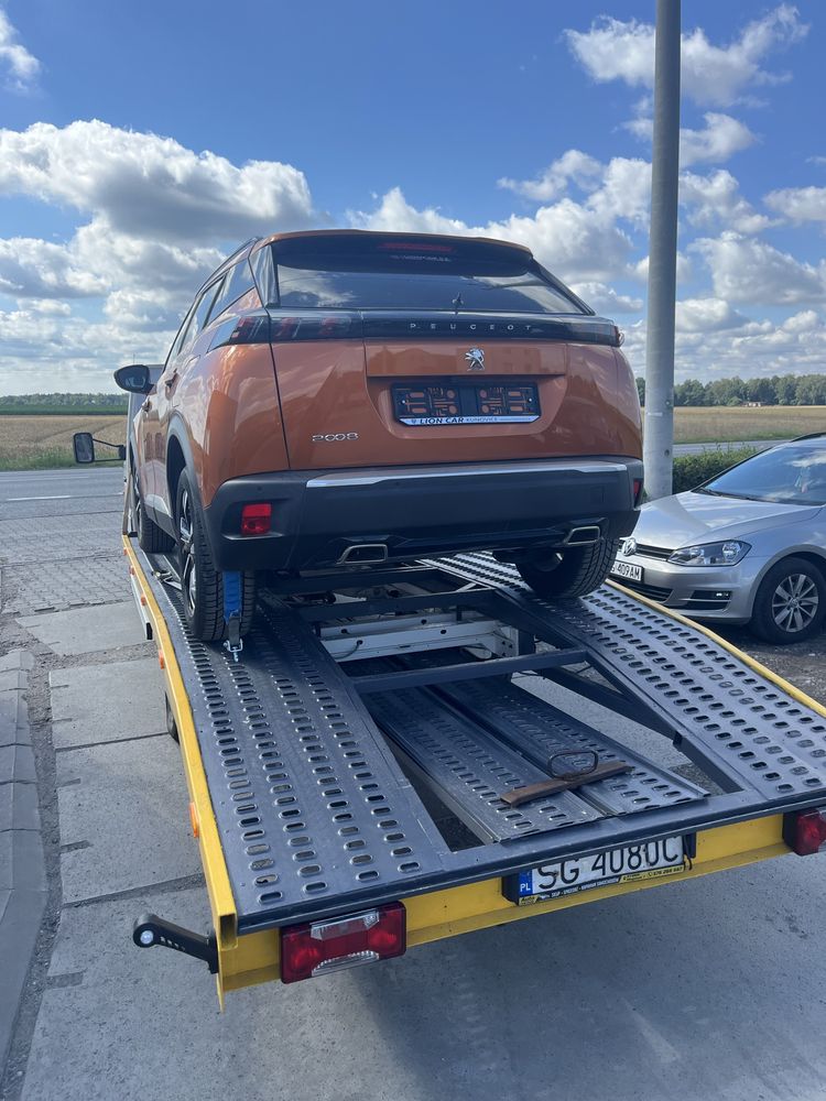 Wynajem autolaweta VW LT 35 bez limitu kilometrów POMOC DROGOWA 24/7