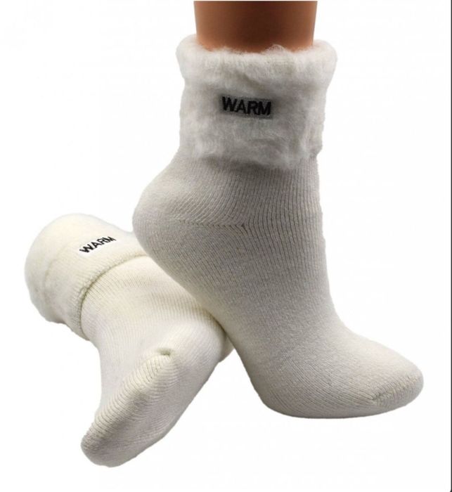 Skarpety damskie ocieplane dwa roz 35-38 I 38-41 kolory