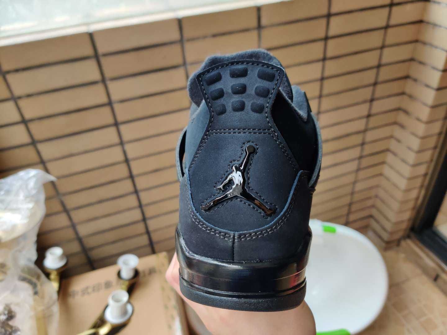 NikeAir Jordan 4 Retro BlackCat nowy z metką UnisexTrampki R45