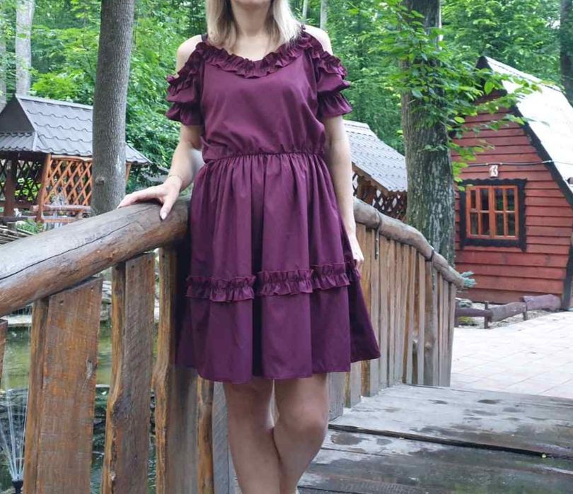 Нарядное платье - сарафан