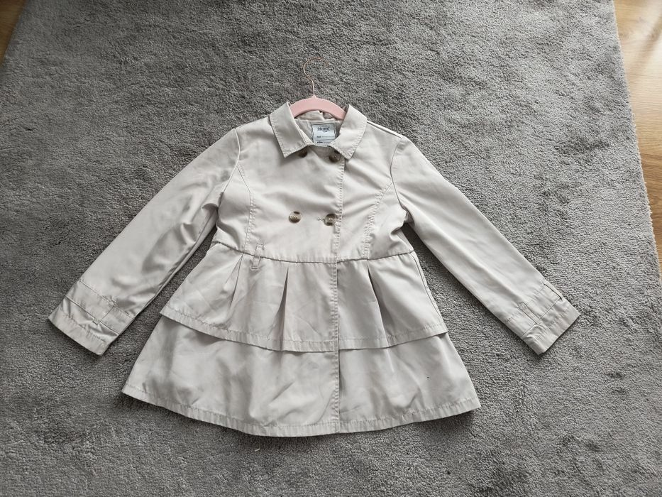 Płaszczyk jesień, wiosna, mayoral 122 cm