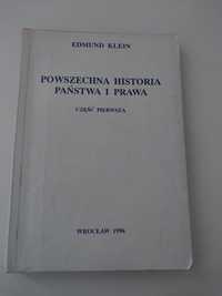 Powszechna historia państwa i prawa Edmund Klein