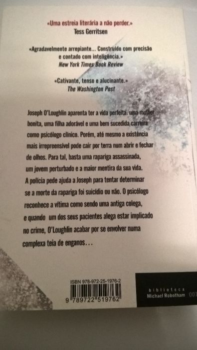 O Suspeito - Michael Robotham (portes incluídos)