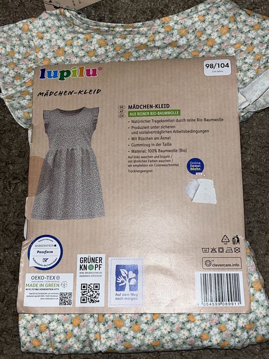 Ubranie dla dziewczynki Lupilu