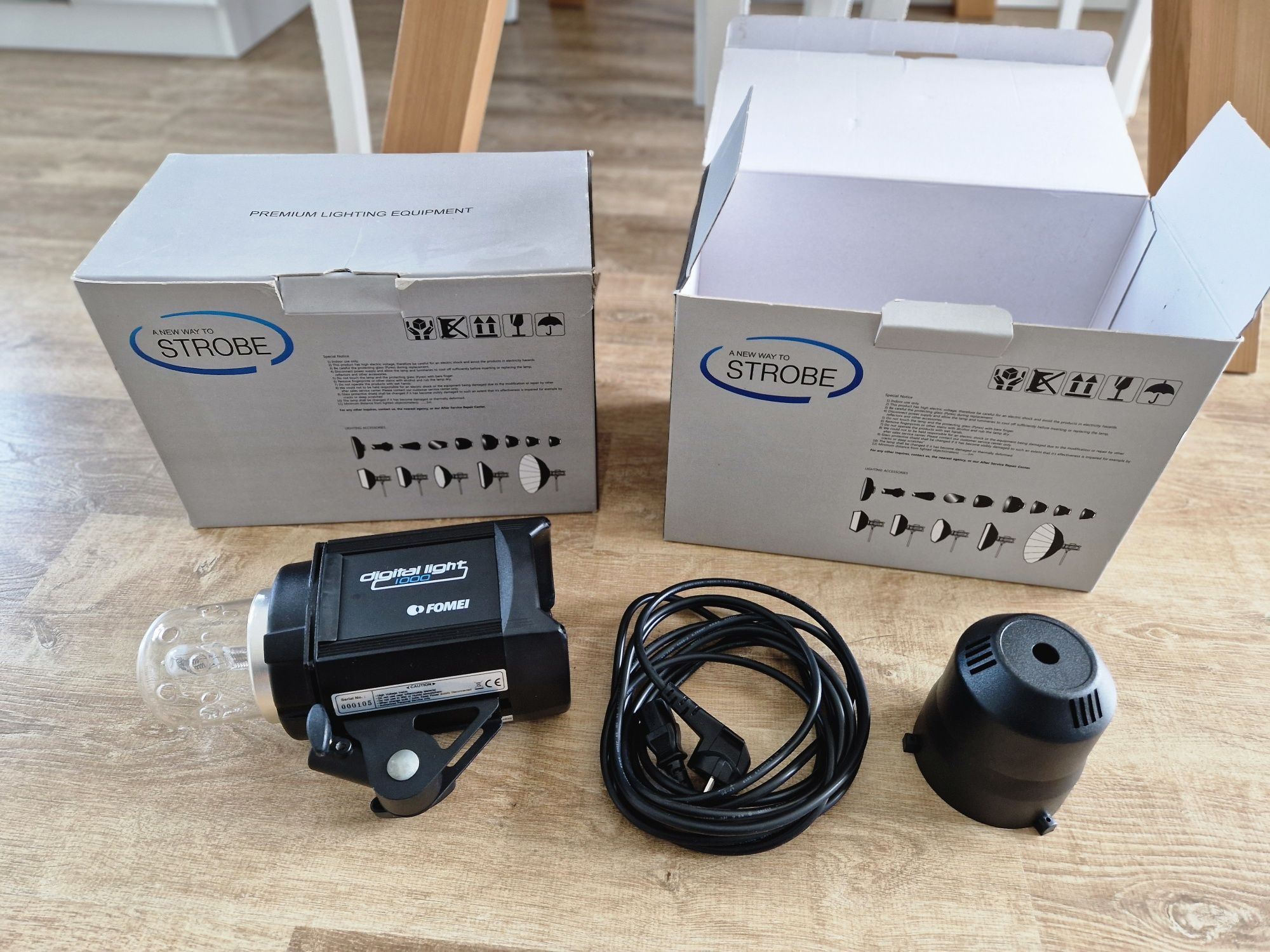 Lampy FOMEI 2 szt. Digital Light System 1000