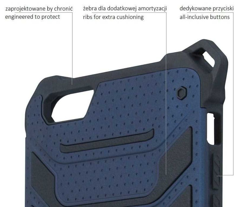 Plecki Etui Pancerne Beeyo do Samsung Galaxy S9 G960 kolor: granatowy