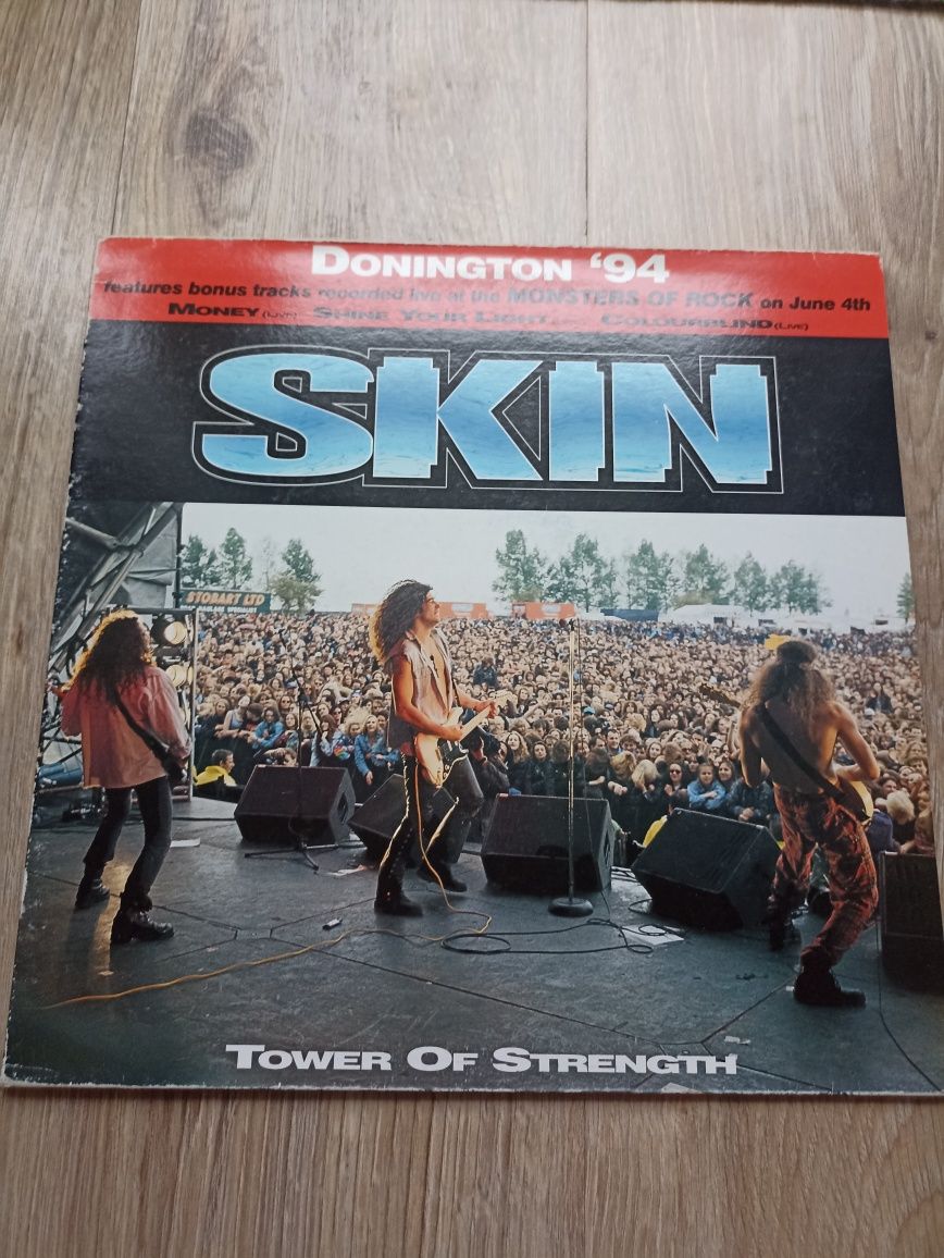 SKIN - TOWER OF STRENGTH 12" Maxi !! WINYL !l Mötley Poison Kiss AC/DC