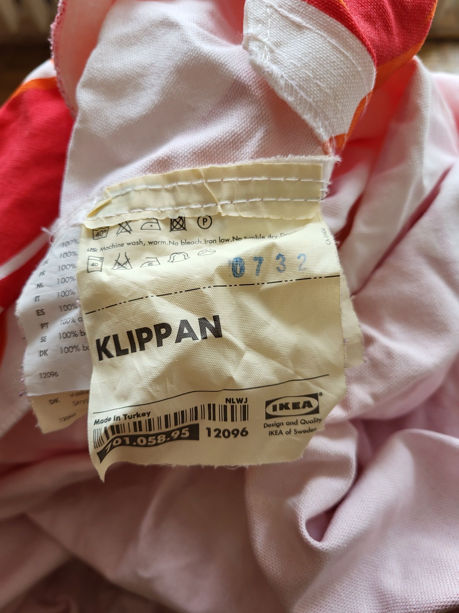 Obicie do kanapy Klippan Ikea