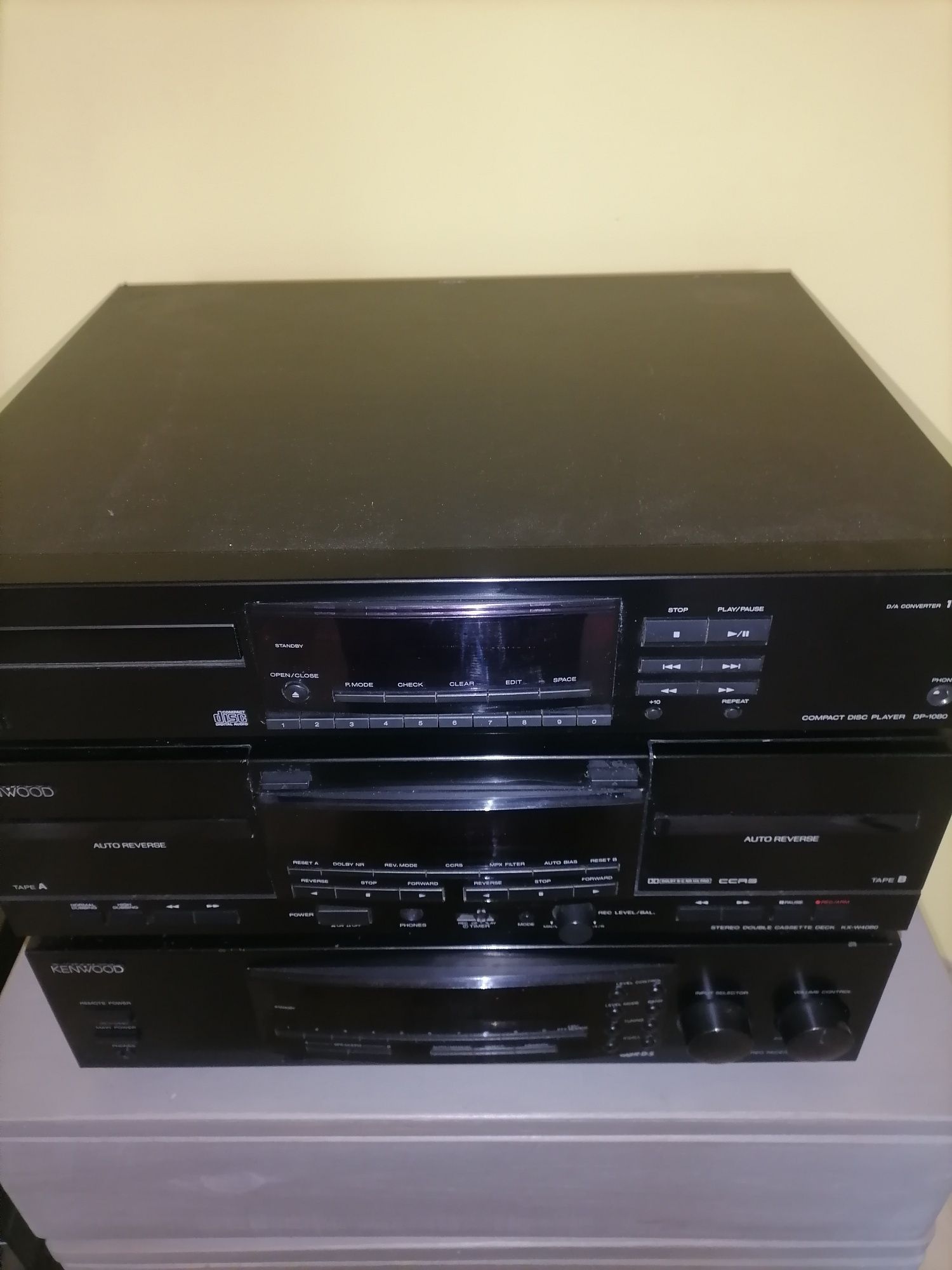 Wieza Kenwood trzy segmenty Dp 1080.Kx-W4080.Kr A-3080