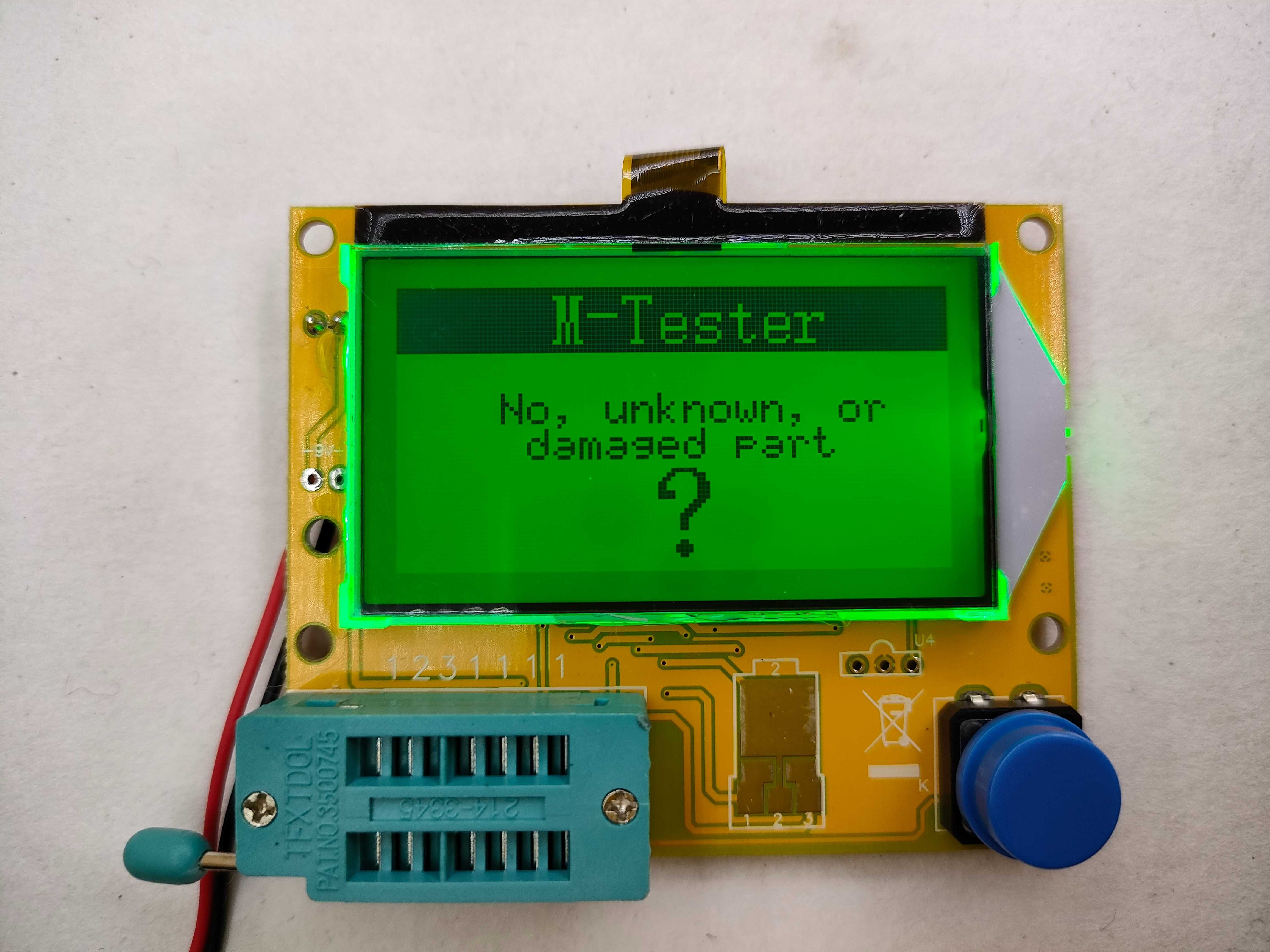 Транзистор тестер LCR-T4 Измеритель ESR LCR Transistor Tester