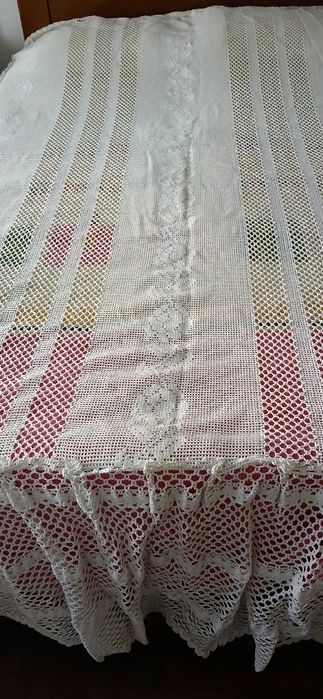 Colcha com folho, antiga