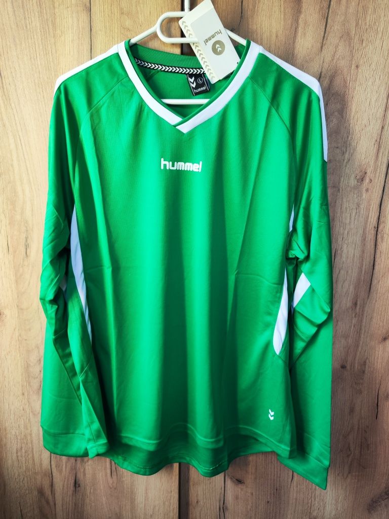 Koszulka sportowa z długim rękawem Hummel, rozmiar L, nowa z metką. Wy