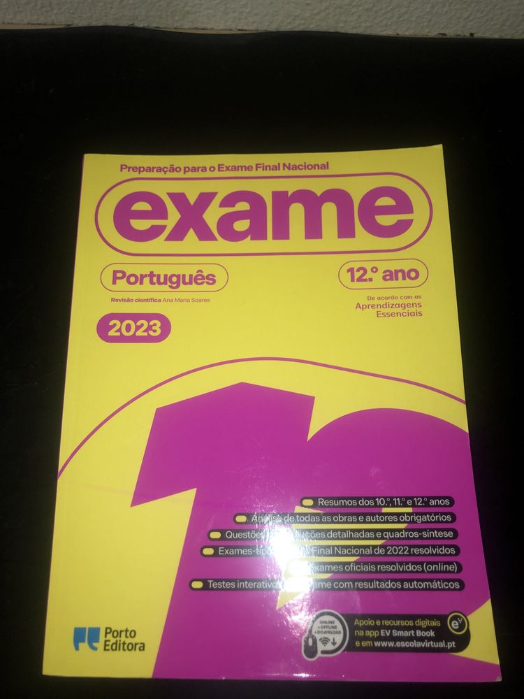 Livro preparação para o exame nacional