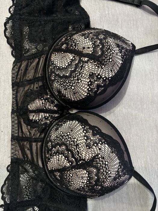 Biustonosz megapushapp 80 B czarny sexi