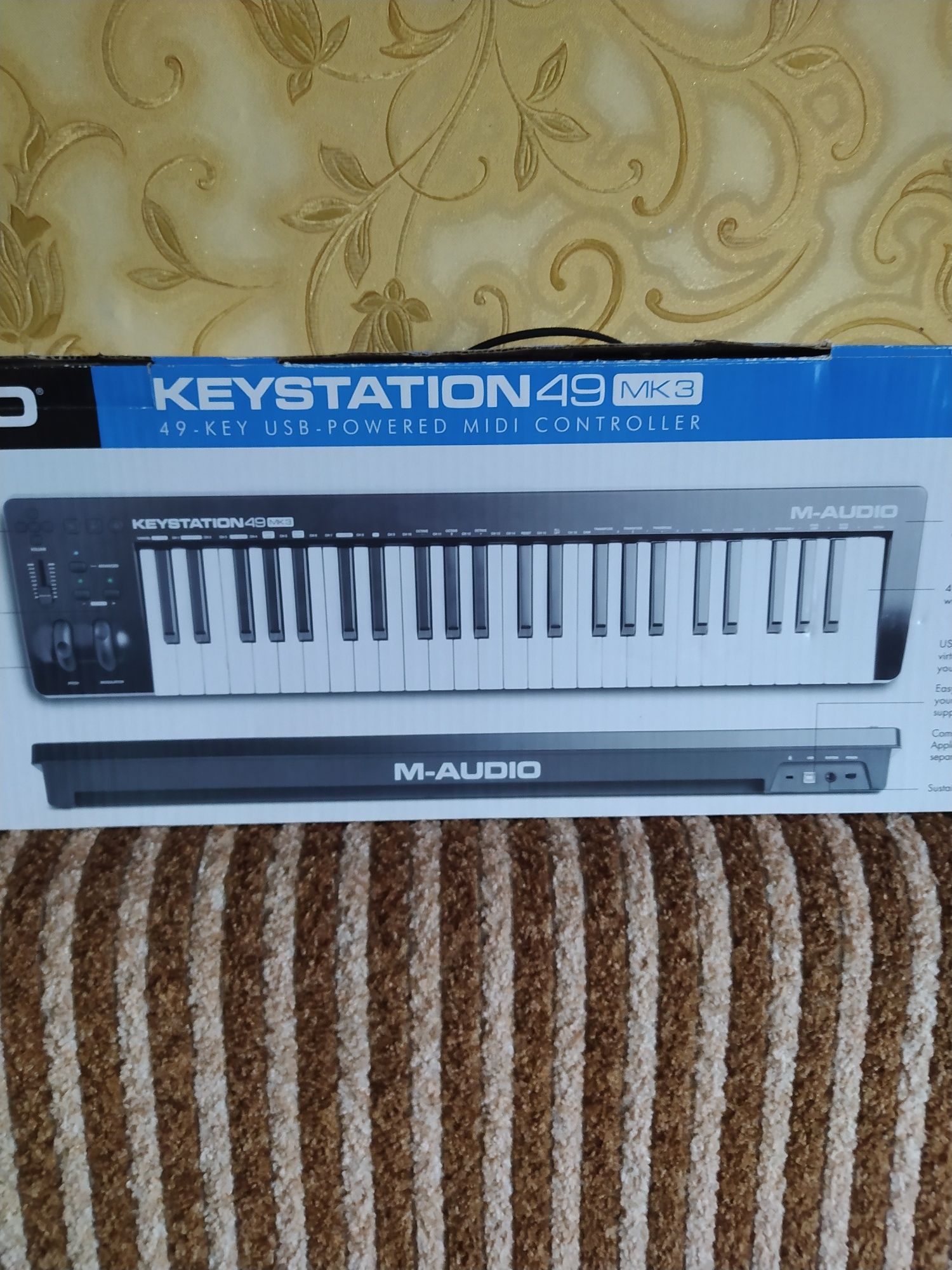 Продается MIDI клавіатура М-AUDIO Keystation 49 MK3 ,аккодеон " Алм