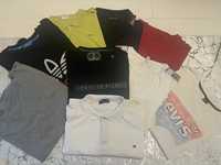 10 x koszulka męska XL calvin tommy hugo boss moschino adidas lacoste