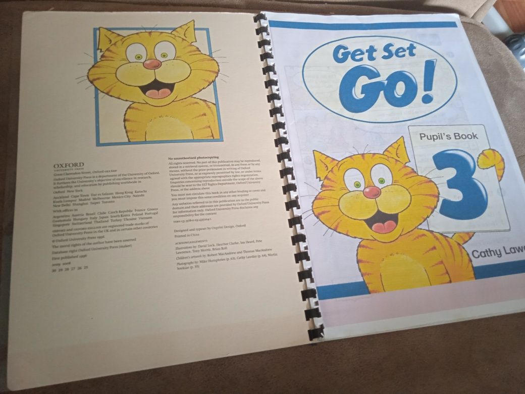 Кольорова книга "Get set Go 3"