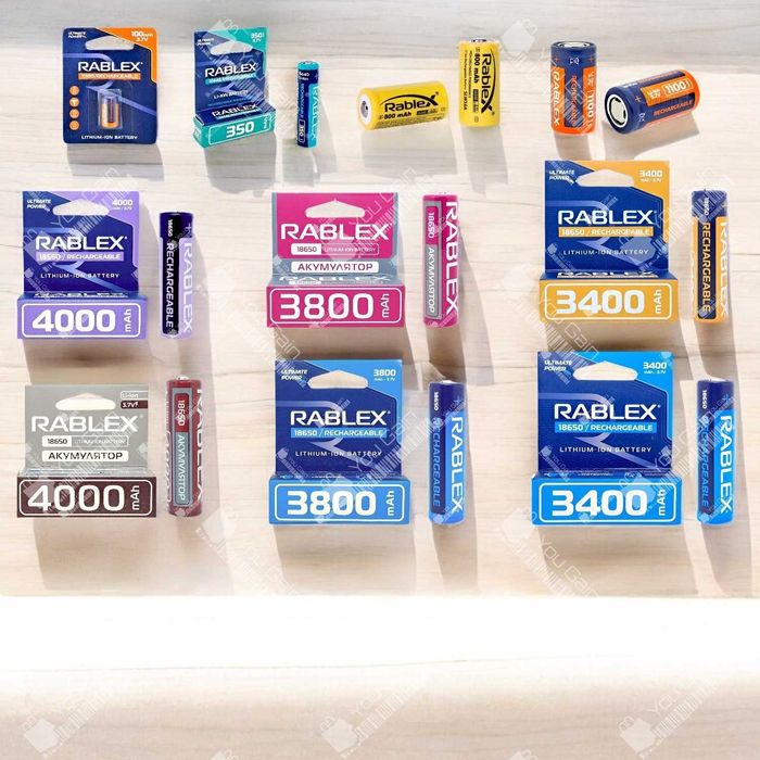 Акумулятори Li-Ion NiMH LiFePO4