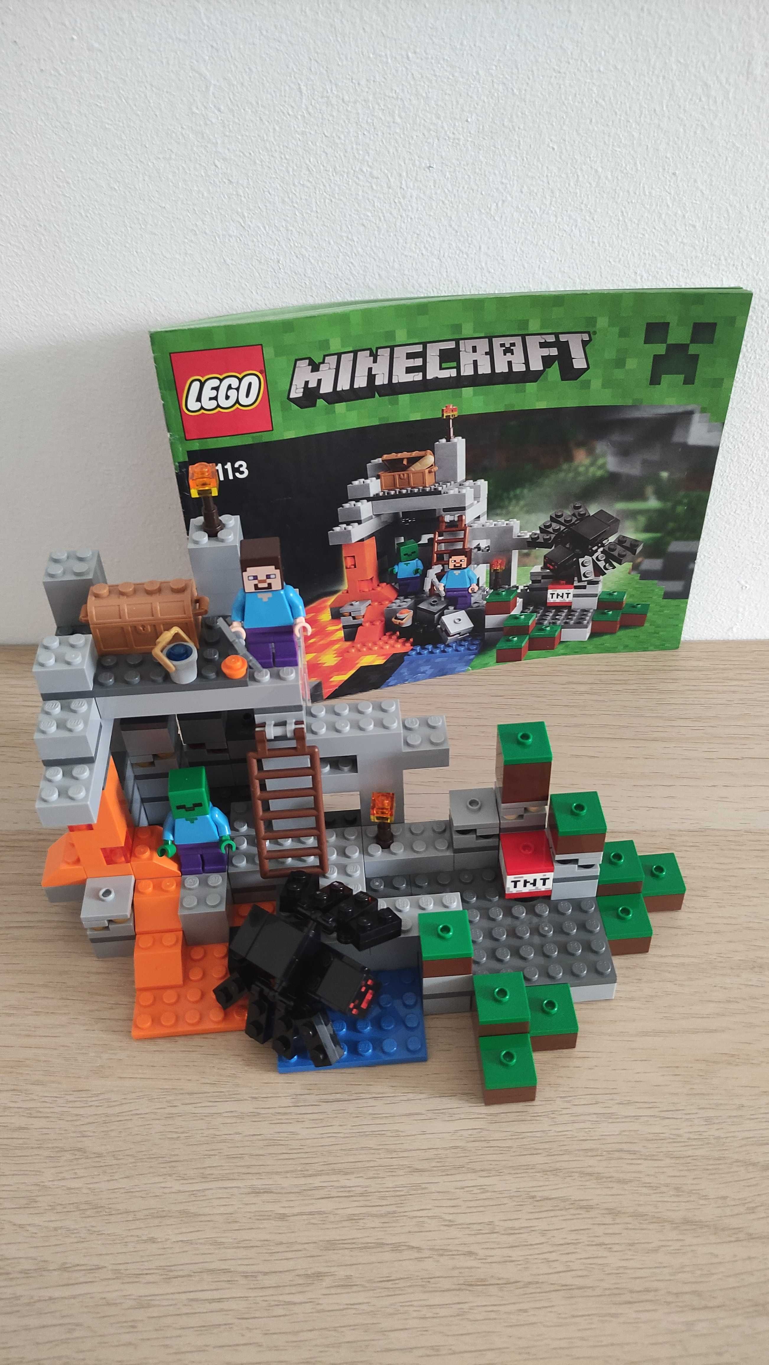 Zestaw Lego Minecraft 21113 - Jaskinia