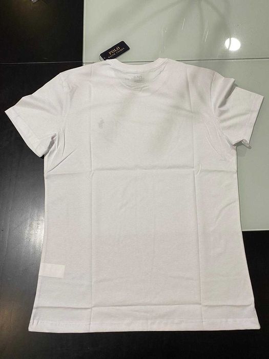 T-shirt Branca Ralph Lauren Tamanho L