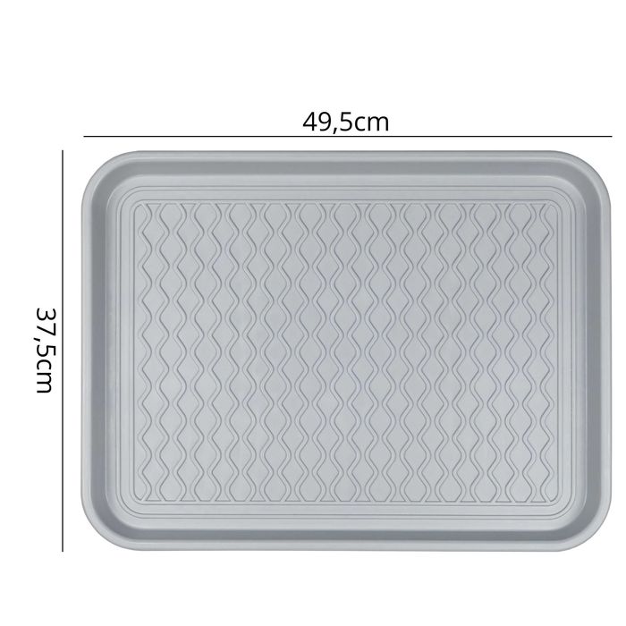 Ociekacz do butów podstawka na buty wycieraczka mata 37,5x49,5 szara