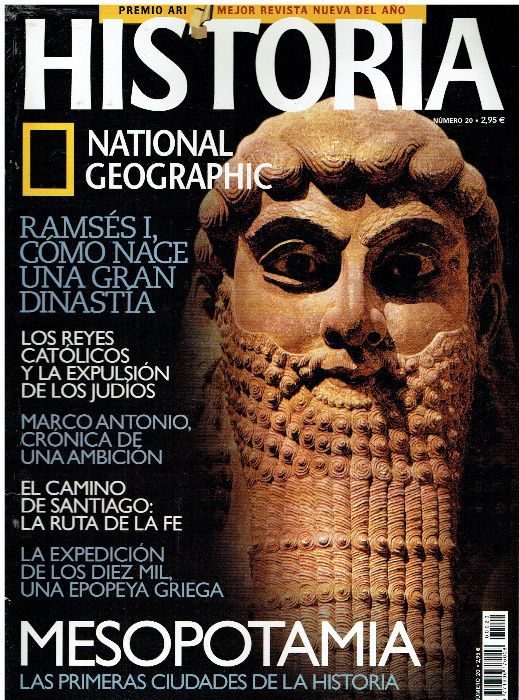 7454 - Historia - Revista Historia da National Geographic 3 ( Várias )