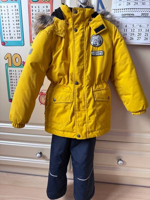 Дитячий зимовий комплект для дівчинки Lenne 110-116 см