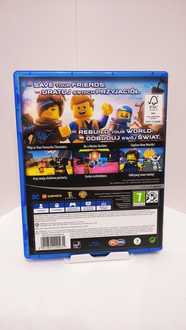 LEGO Przygoda 2 PS4 LEGO Movie videogame PS4 Playstation 4