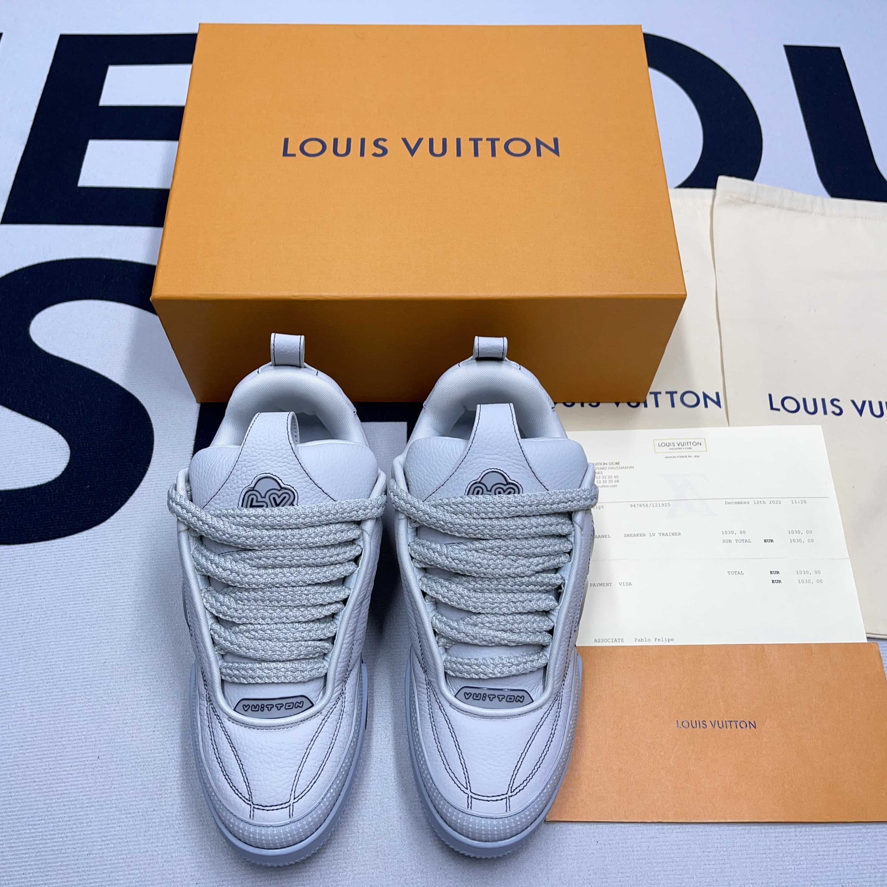 Buty Louis Vuitton LV Skate Sneaker Grey (38-46)