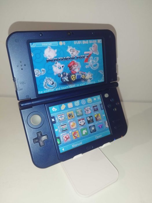 New Nintendo 3ds XL - CFW Luma Blue / przerobiony