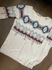 Джемпер, свитерок с ацтекским принтом