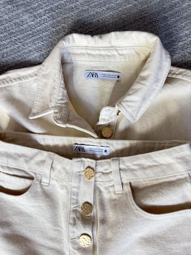 Костюм джинсовий Zara р.S-M