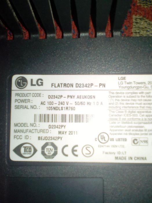 Lg D2342p-pn--разборка