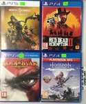 Gry PS5/PS4 Mortal Kombat 11 God of War Red Dead Redemption II Horizon