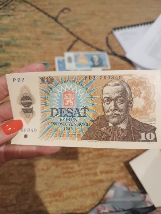 Czechosłowacja banknot 10
