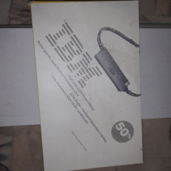 Fita para impressora IBM 4224