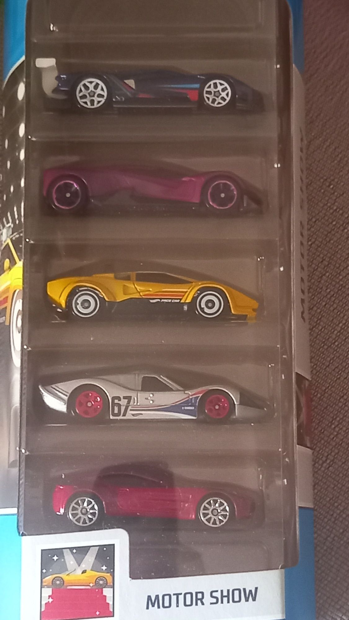 Pack's de 5 miniaturas  hot wheels