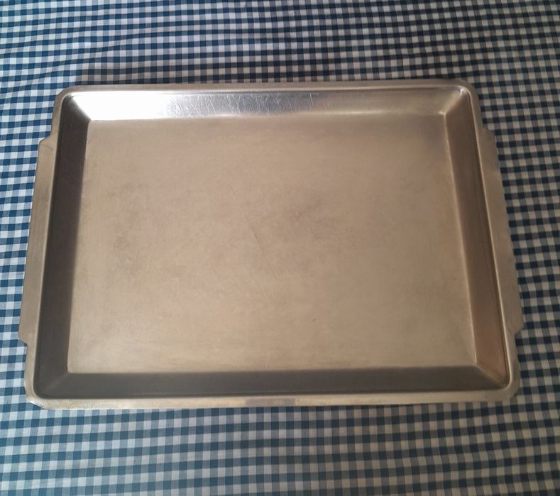 Tabuleiro raso em inox